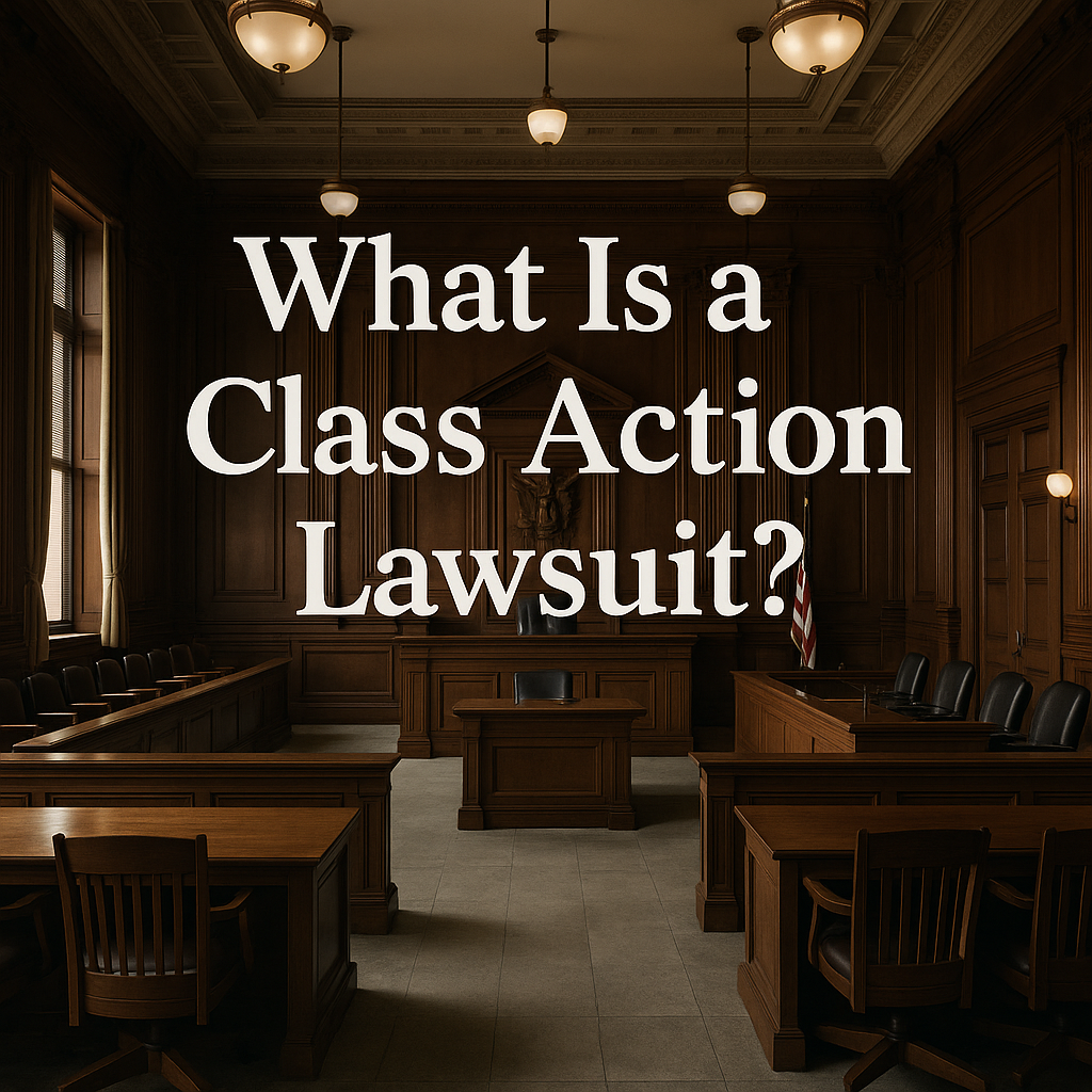 What Is a Class Action Lawsuit?